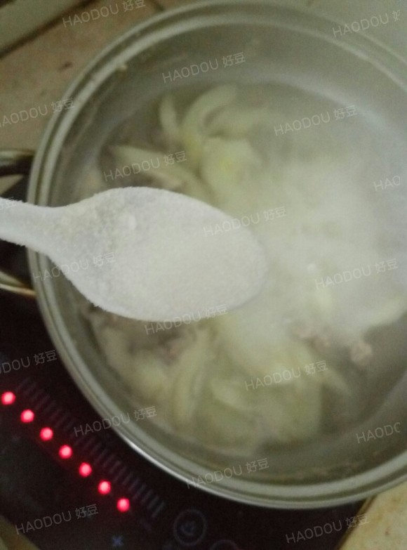 青瓜肉沫汤