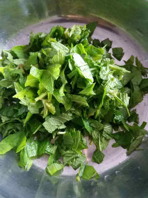 薄荷火腿蛋饼#新鲜从