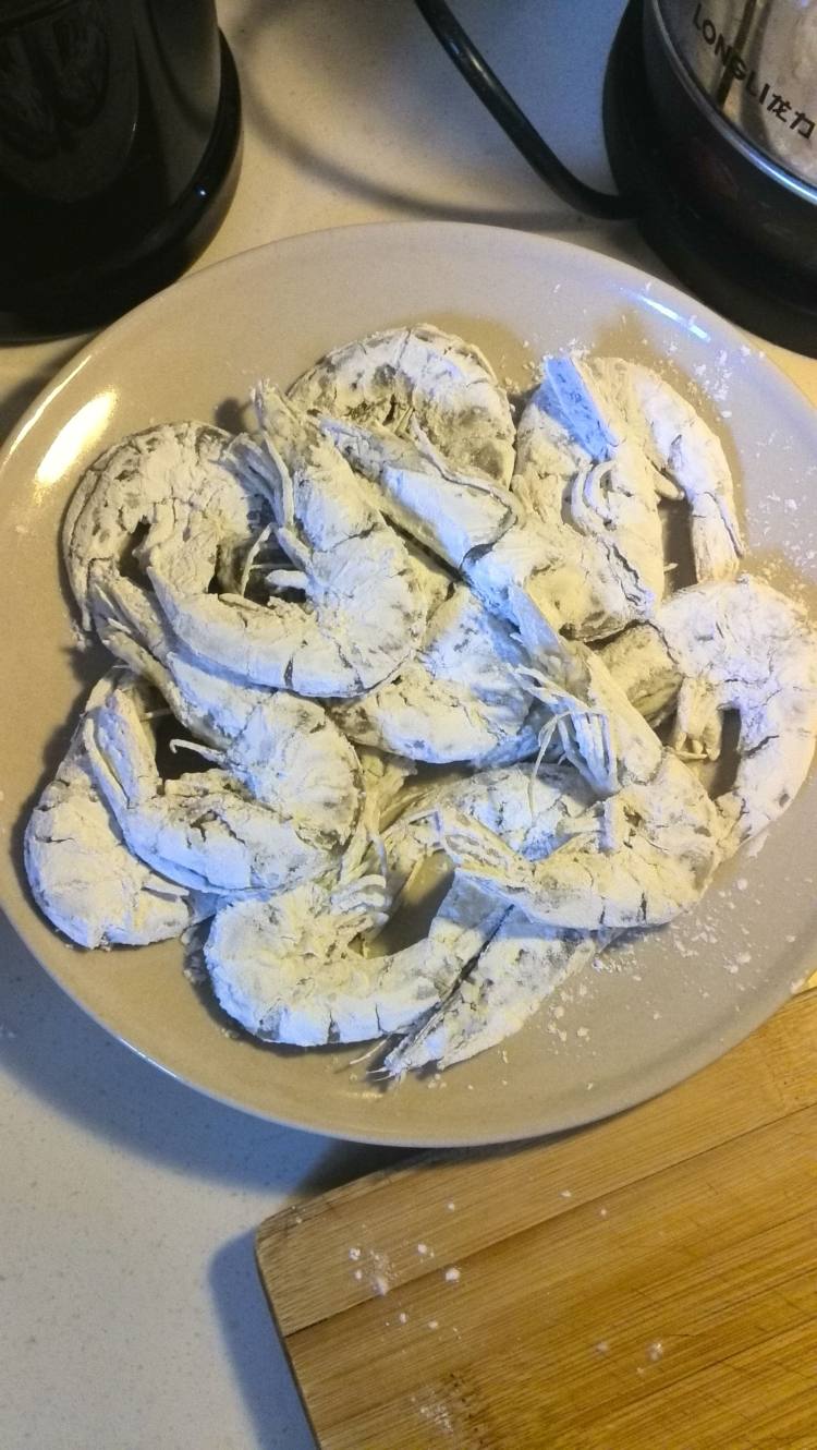 蒜蓉椒盐虾
