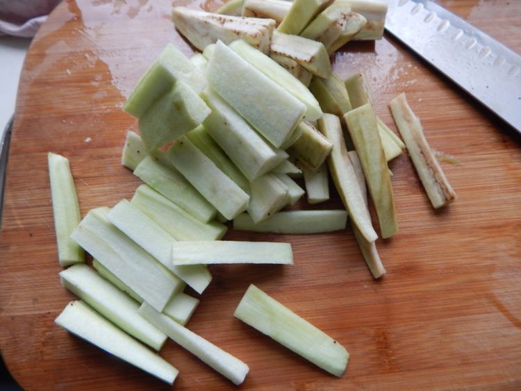 茄子豆角烧粉条