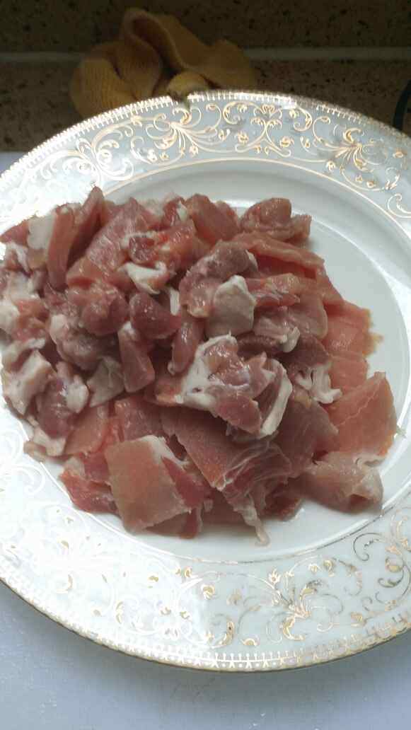 香辣肉片#新鲜从这里