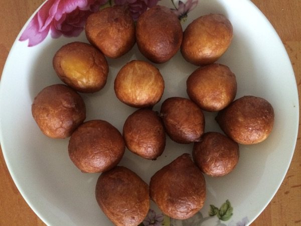 发面鸡蛋丸子