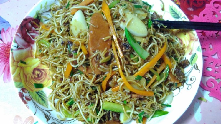 肉丝炒面