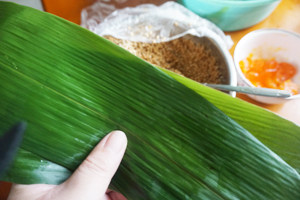 蛋黄鲜肉粽