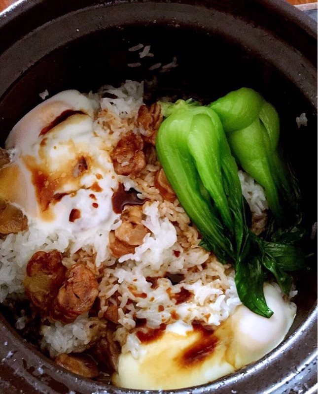 腊肠煲仔饭
