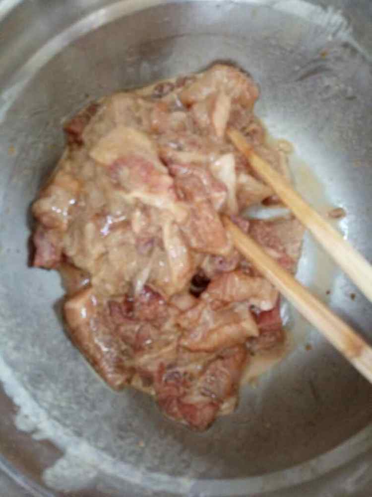 平菇炒肉