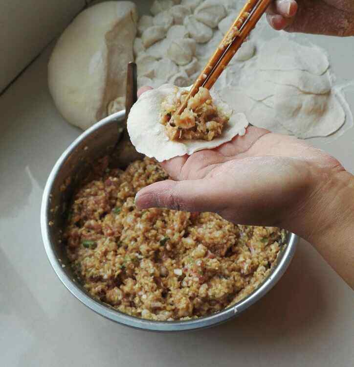 白菜猪肉馅饺子