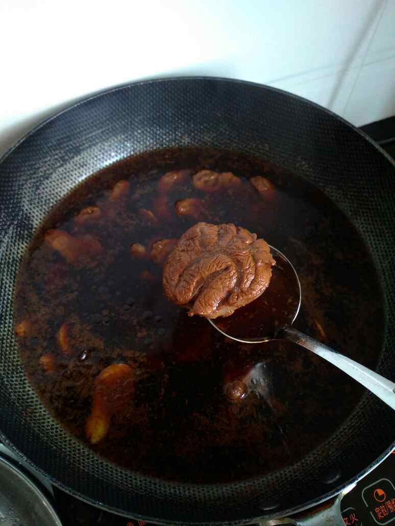 土豆花生烧牛肉