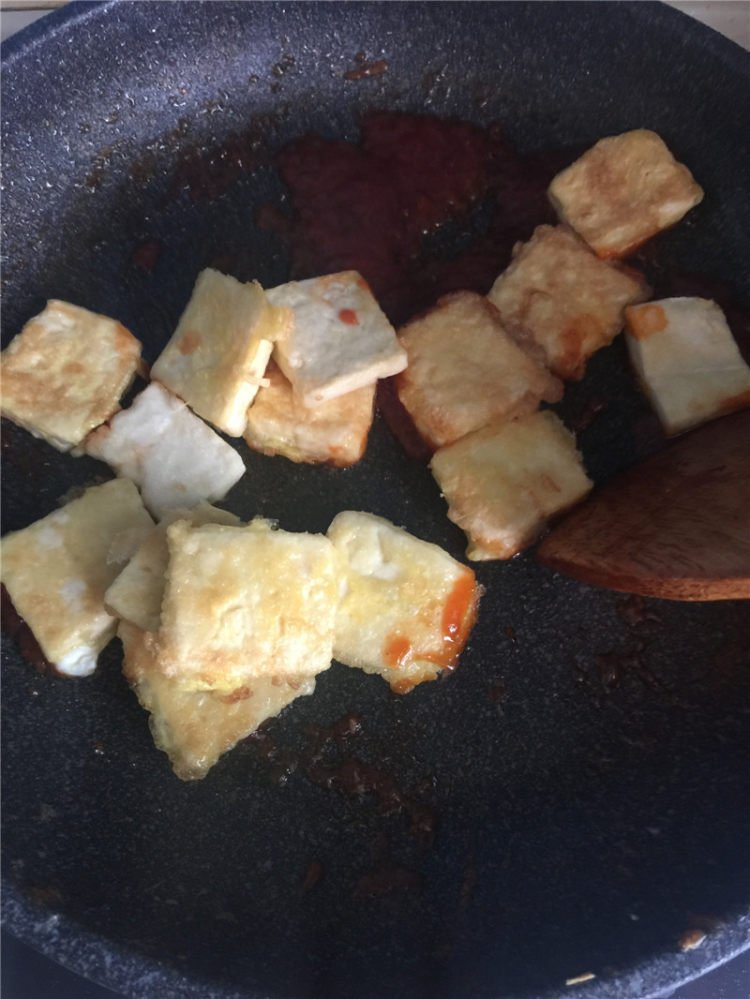 茄汁锅塌豆腐