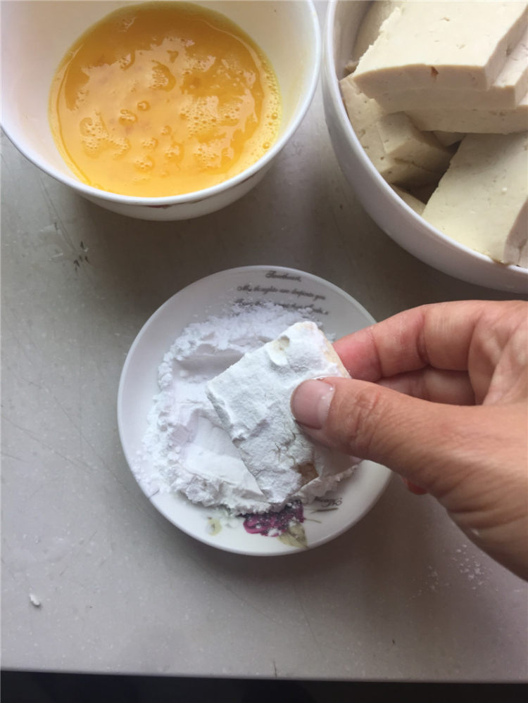 茄汁锅塌豆腐
