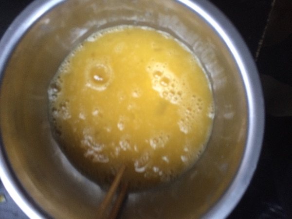 豆角鸡蛋饼