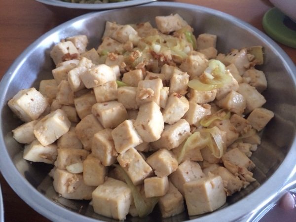 小炒豆腐