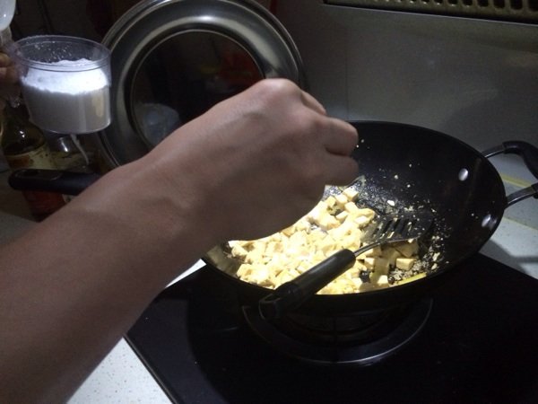 小炒豆腐