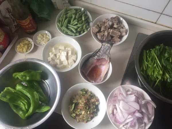 排骨炖豆角