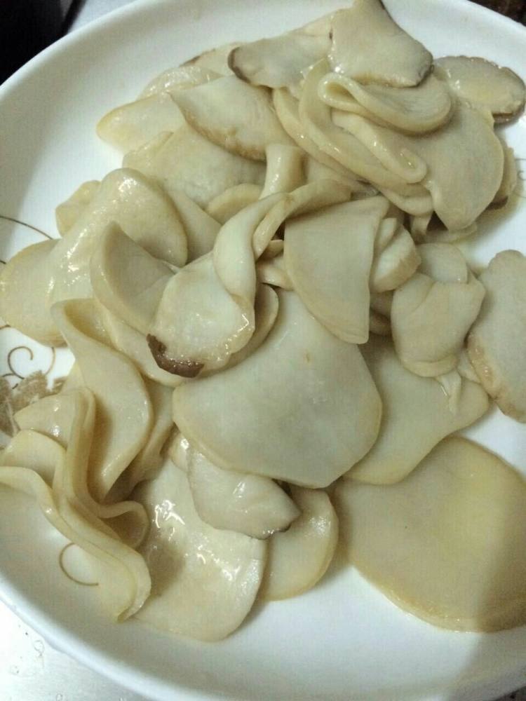 鲜杏鲍菇炒腩肉