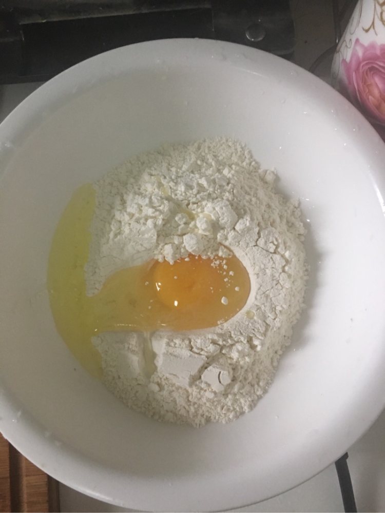 手擀面 西红柿鸡蛋打