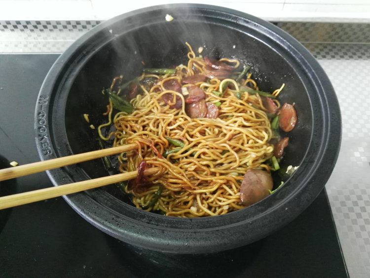 豆角焖面