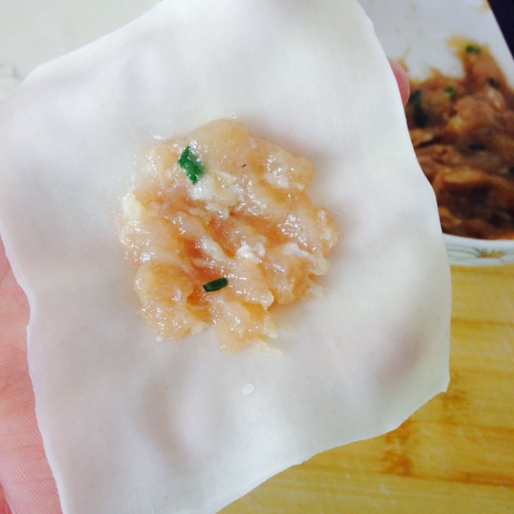 鸡肉小馄饨