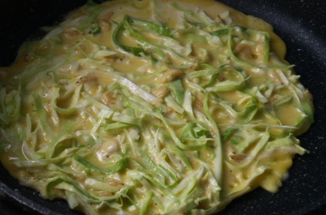 圆白菜鸡蛋饼