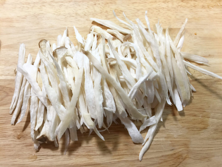 手撕金沙杏鲍菇