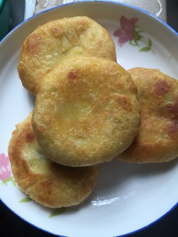 绿豆沙南瓜饼