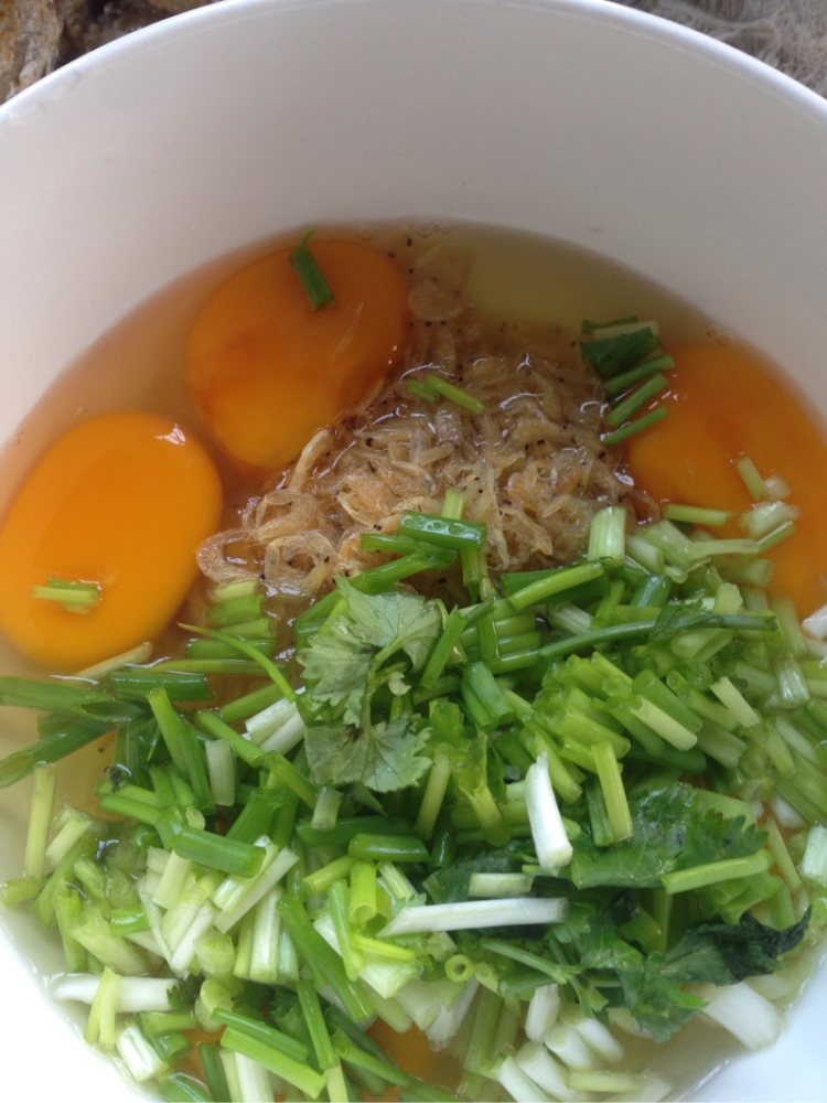 虾皮鸡蛋炒饭