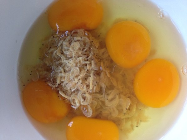 虾皮鸡蛋炒饭