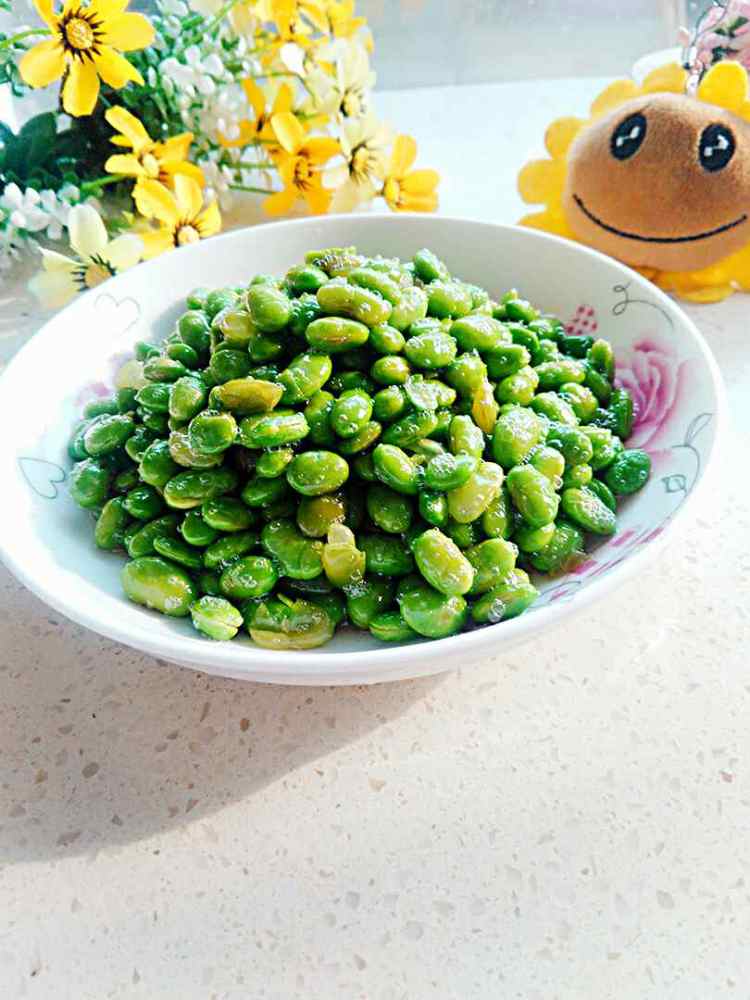 清炒毛豆