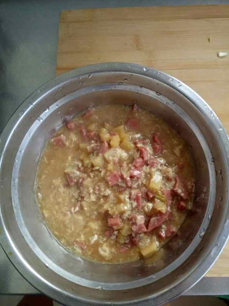 土豆火腿卤
