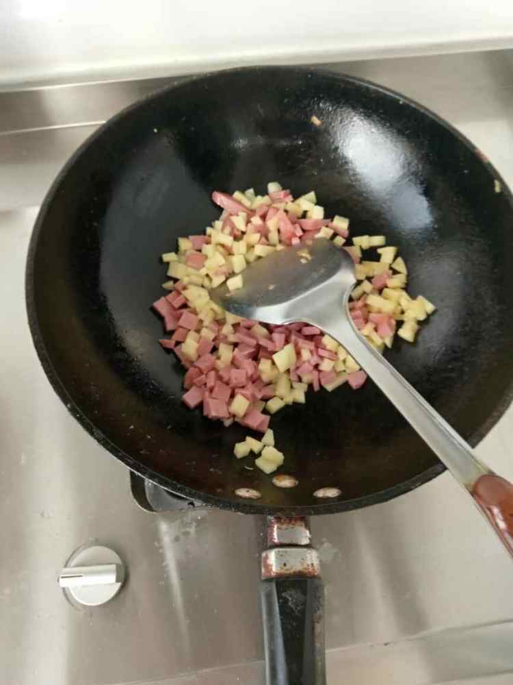土豆火腿卤