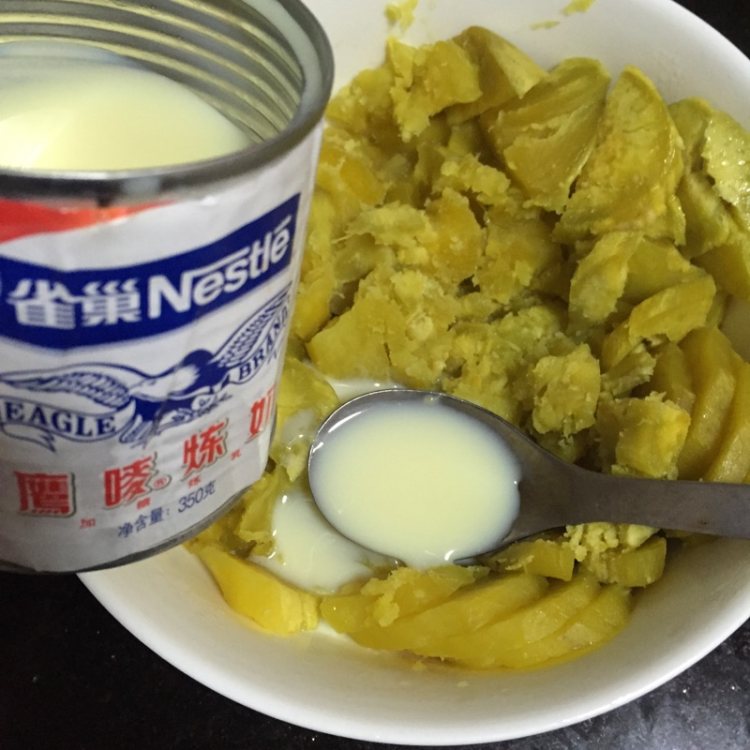 奶香红薯饼#妙搭新食