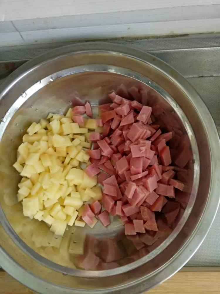 土豆火腿卤