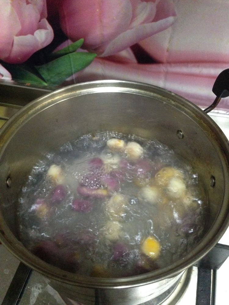 花色薯圆#妙搭新食尚#