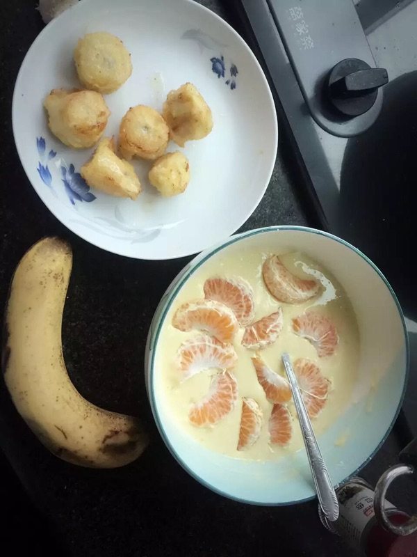 黑暗料理之油炸橘子