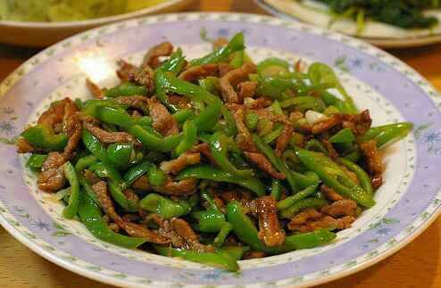 青椒肉丝