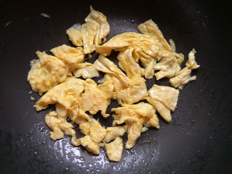 番茄鸡蛋炒泡面#小虾
