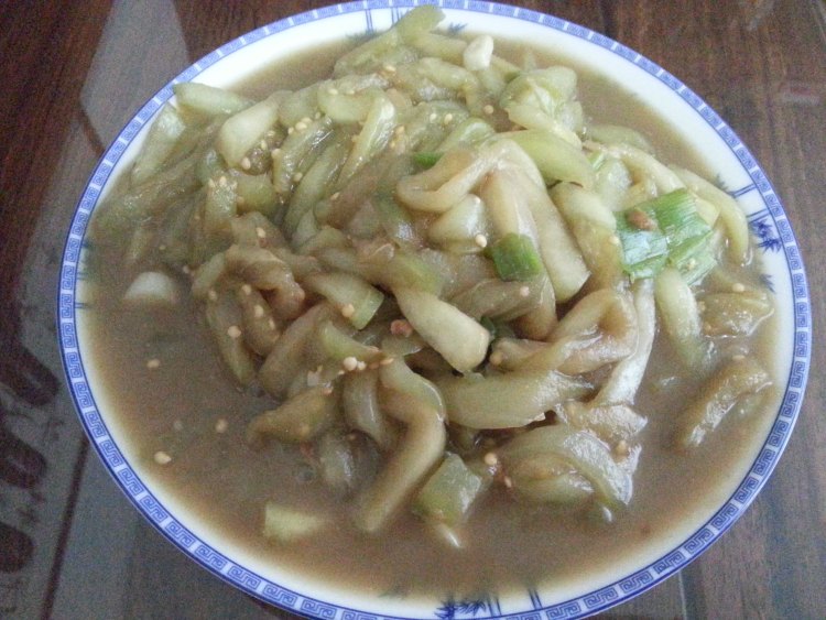 豆瓣酱炒茄子