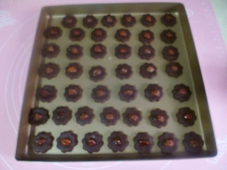 山核桃仁巧克力小饼干