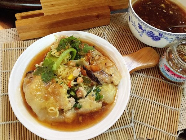 肠粉面#小虾创意料理#