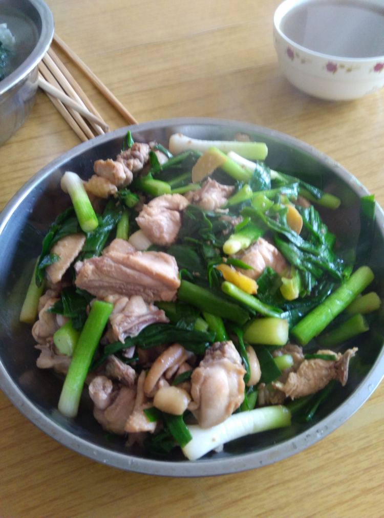 葱香鸡肉