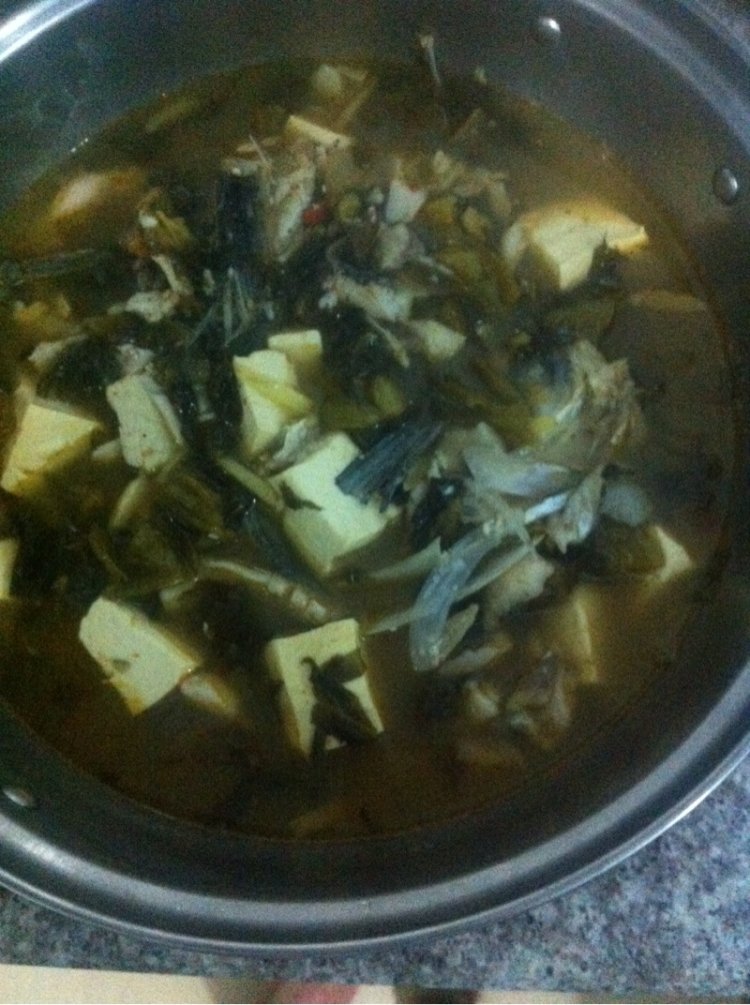 酸菜豆腐鱼汤