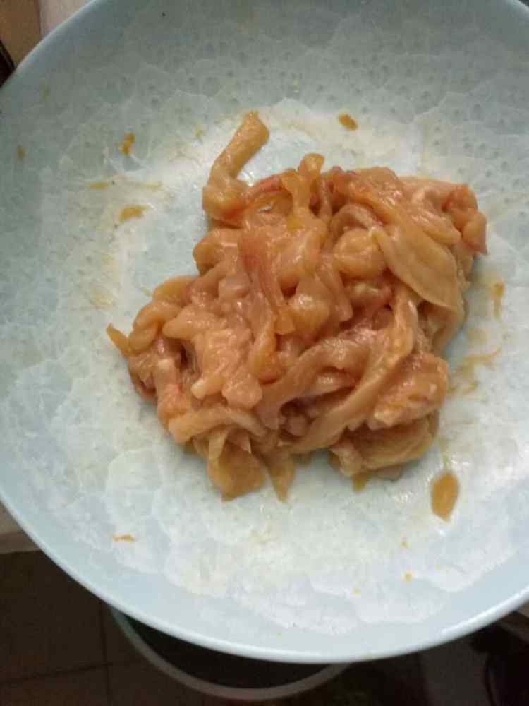龙豆炒鸡丁