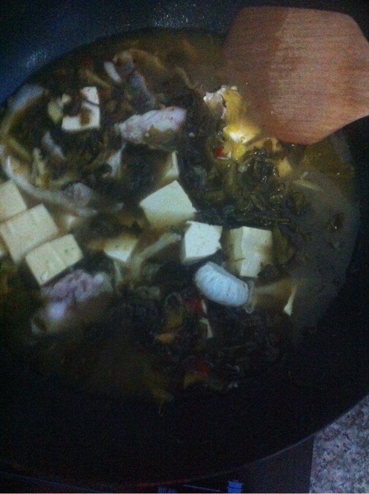 酸菜豆腐鱼汤