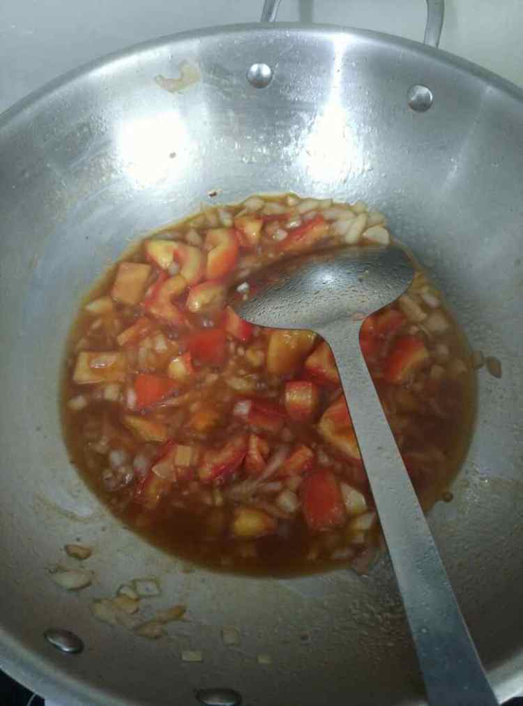 素炒通心粉