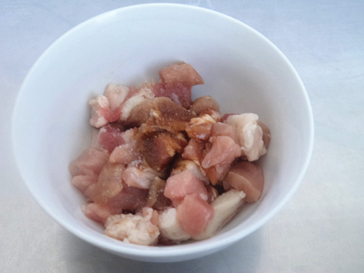 香干肉丁酱拌面