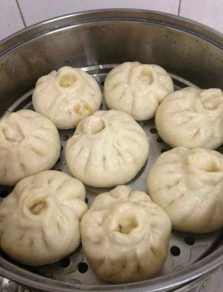 香菇韭菜猪肉包