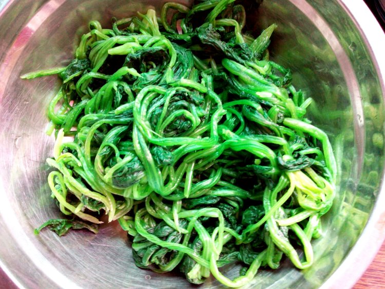 菠菜虾仁饺