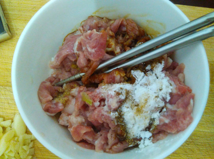 苦瓜炒肉
