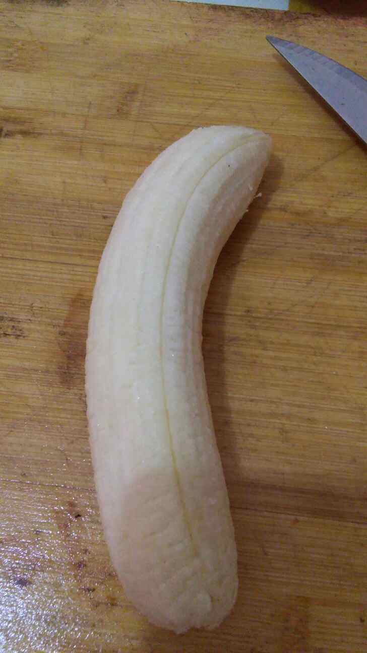 无奶油版香蕉冰淇淋