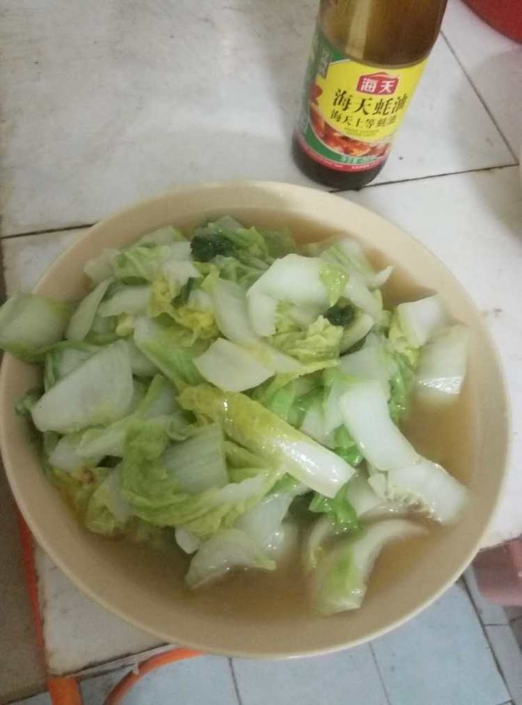 蚝油炒白菜